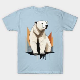 Polar Bear North Pole Iceberg Winter T-Shirt